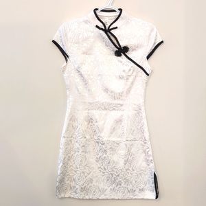 Asian Oriental style mini dress